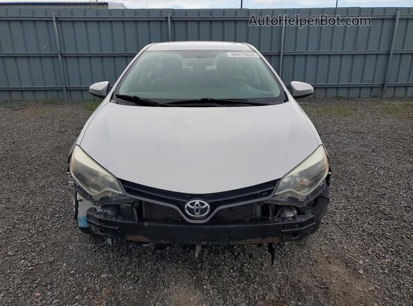 2T1BURHE1GC514134 2016 TOYOTA COROLLA Silver წინა ხედი
