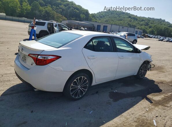 2T1BURHE1GC519463 2016 TOYOTA COROLLA White უკანა მარჯვენა