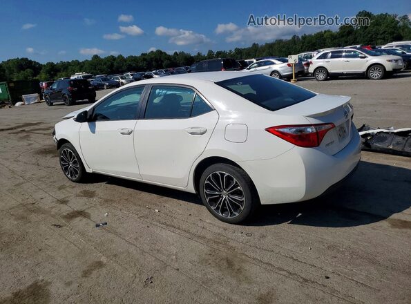 2T1BURHE1GC519463 2016 TOYOTA COROLLA White უკანა მარცხენა
