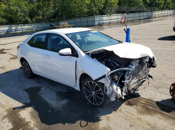 2T1BURHE1GC519463 2016 TOYOTA COROLLA White წინა მარჯვენა