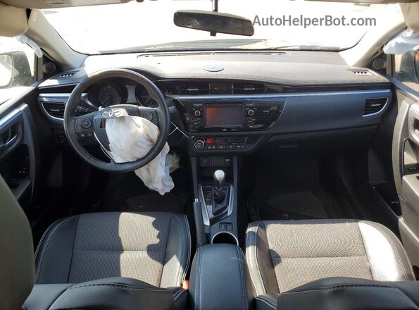 2T1BURHE1GC519463 2016 TOYOTA COROLLA White წინა პანელის ხედი