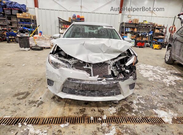 2T1BURHE1GC534626 2016 TOYOTA COROLLA Silver წინა ხედი