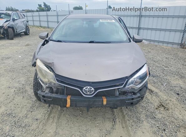 2T1BURHE1GC632040 2016 TOYOTA COROLLA Silver Вид спереду