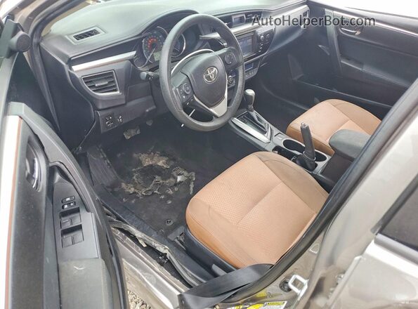 2T1BURHE1GC632040 2016 TOYOTA COROLLA Silver Вид панелі приладів