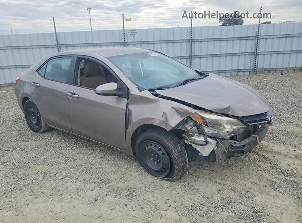 2T1BURHE1GC632040 2016 TOYOTA COROLLA Silver Передня права чверть