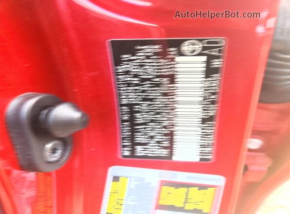 2T1BURHE1GC691248 2016 TOYOTA COROLLA Red Vista del compartimento del motor