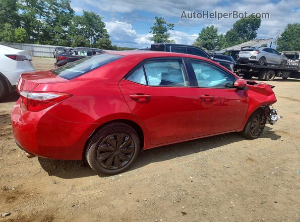 2T1BURHE1GC691248 2016 TOYOTA COROLLA Red Trasero derecho