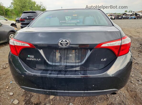 2T1BURHE1GC693128 2016 TOYOTA COROLLA Black უკანა ხედი
