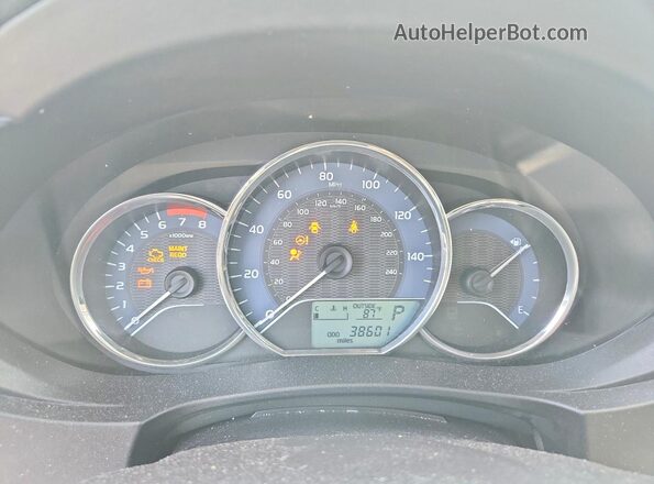 2T1BURHE1GC699057 2016 TOYOTA COROLLA Tan Սարքավորումների վահանակի տեսք