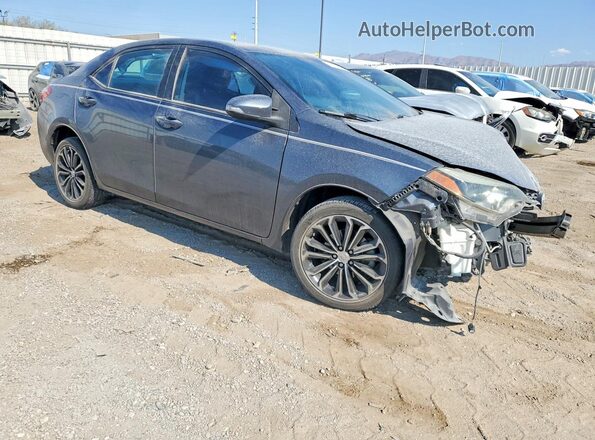 2T1BURHE1GC705004 2016 TOYOTA COROLLA Blue წინა მარჯვენა