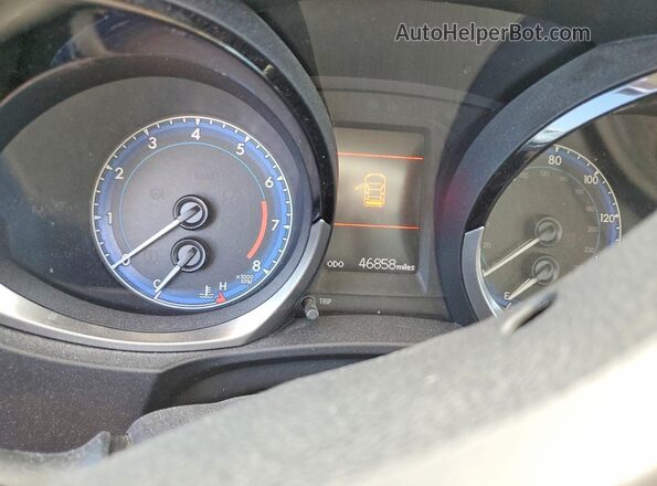 2T1BURHE1GC705004 2016 TOYOTA COROLLA Blue ხელსაწყოთა პანელის ხედი