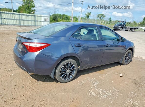 2T1BURHE1GC724748 2016 TOYOTA COROLLA Blue Հետևի աջ