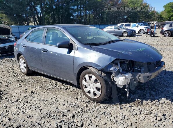 2T1BURHE1HC848911 2017 TOYOTA COROLLA Gray Delantero derecho