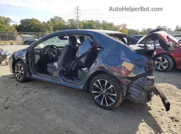 2T1BURHE1HC850495 2017 TOYOTA COROLLA Gray Rear left