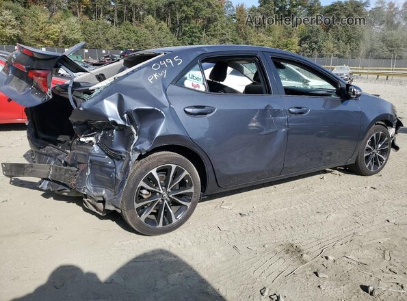 2T1BURHE1HC850495 2017 TOYOTA COROLLA Gray Rear right
