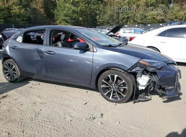 2T1BURHE1HC850495 2017 TOYOTA COROLLA Gray Front right