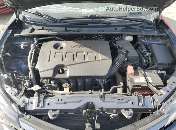 2T1BURHE1HC850495 2017 TOYOTA COROLLA Gray Rear interior view