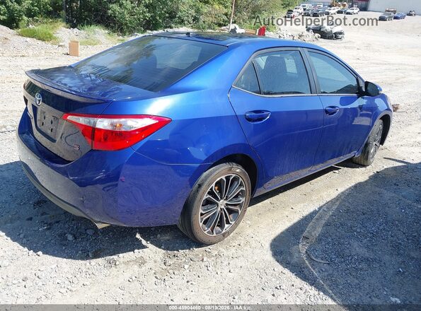 2T1BURHE2GC579400 2016 TOYOTA COROLLA Blue Tył prawy