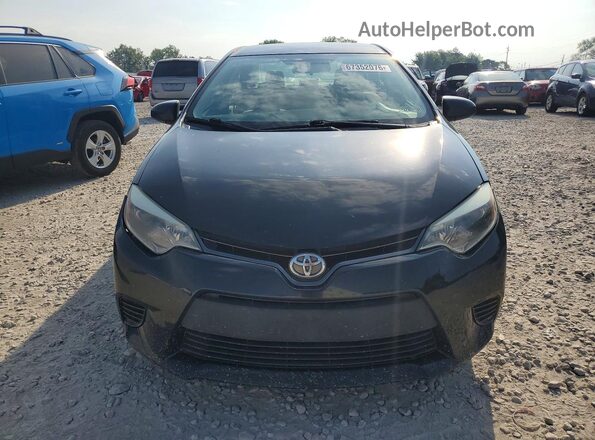 2T1BURHE2GC603596 2016 TOYOTA COROLLA Black Вид спереду