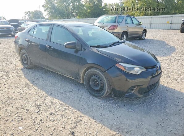 2T1BURHE2GC603596 2016 TOYOTA COROLLA Black Передня права чверть