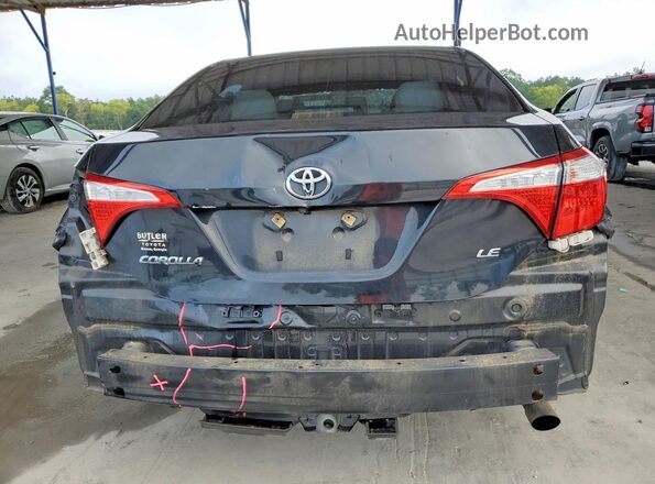 2T1BURHE2GC609138 2016 TOYOTA COROLLA Black უკანა ხედი