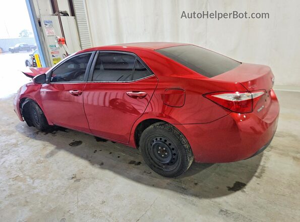 2T1BURHE2GC623363 2016 TOYOTA COROLLA Красный Задняя левая четверть