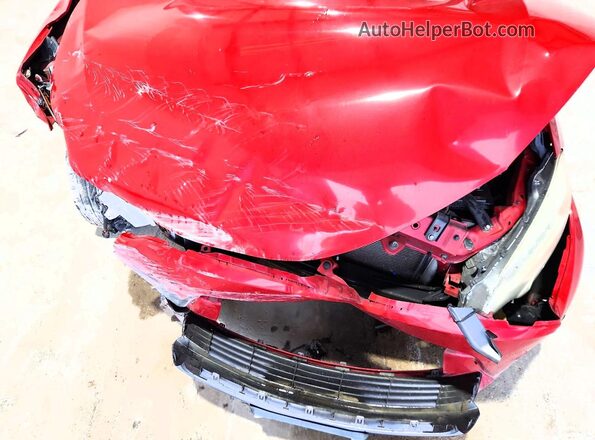 2T1BURHE2GC623363 2016 TOYOTA COROLLA Красный Вид задней части салона