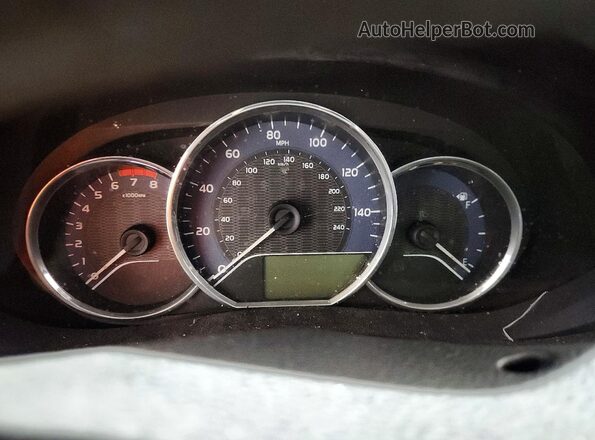 2T1BURHE2GC623363 2016 TOYOTA COROLLA Красный Вид щитка приборов