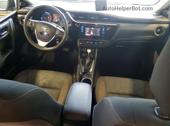 2T1BURHE2HC898944 2017 TOYOTA COROLLA Gray Dashboard view
