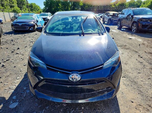 2T1BURHE2HC959239 2017 TOYOTA COROLLA Blue Widok z przodu