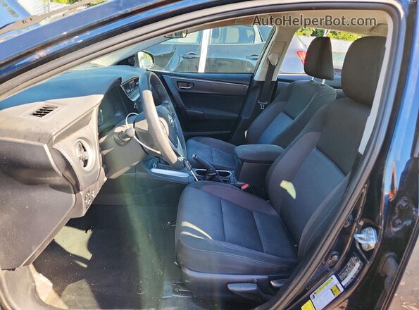 2T1BURHE2HC959239 2017 TOYOTA COROLLA Blue Widok wnętrza z przodu