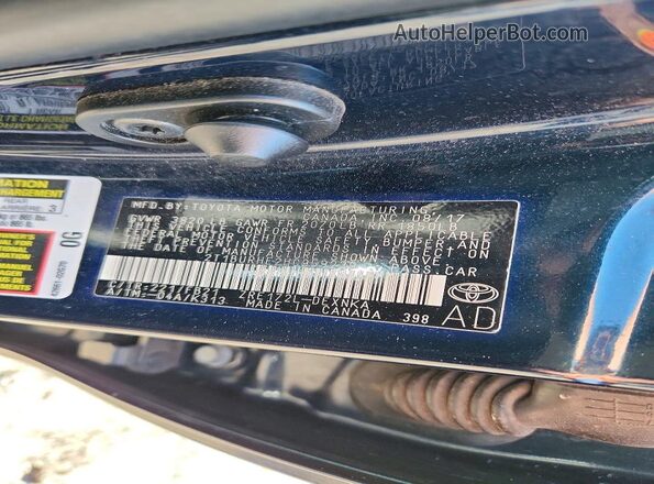 2T1BURHE2HC959239 2017 TOYOTA COROLLA Blue Widok komory silnika