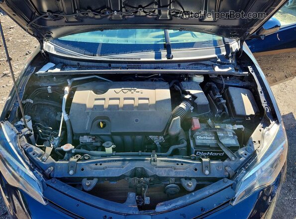 2T1BURHE2HC959239 2017 TOYOTA COROLLA Blue Widok wnętrza z tyłu