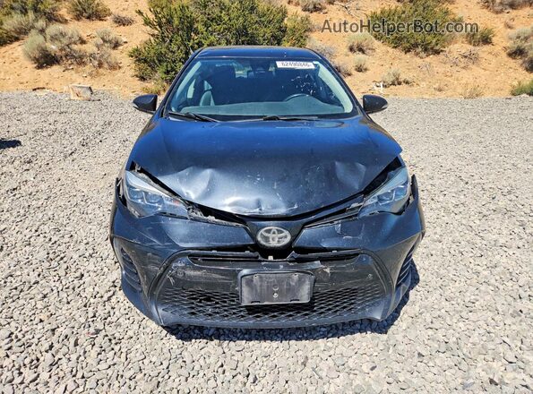 2T1BURHE2KC153795 2019 TOYOTA COROLLA Black Вид спереду
