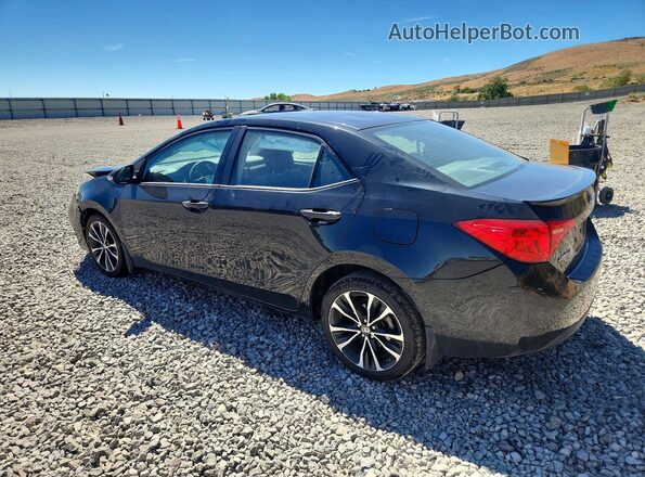 2T1BURHE2KC153795 2019 TOYOTA COROLLA Black Задня ліва чверть