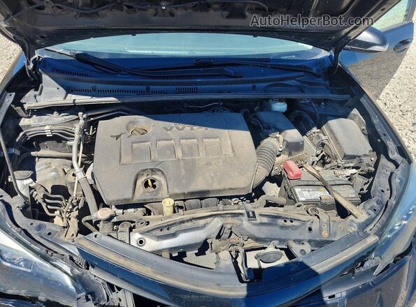 2T1BURHE2KC153795 2019 TOYOTA COROLLA Black Вид задньої частини салону