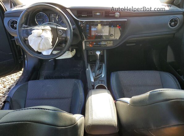 2T1BURHE2KC153795 2019 TOYOTA COROLLA Black Вид панелі приладів