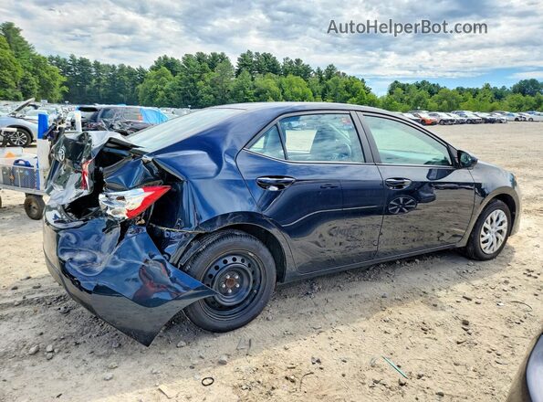 2T1BURHE2KC176946 2019 TOYOTA COROLLA Blue Задня права чверть