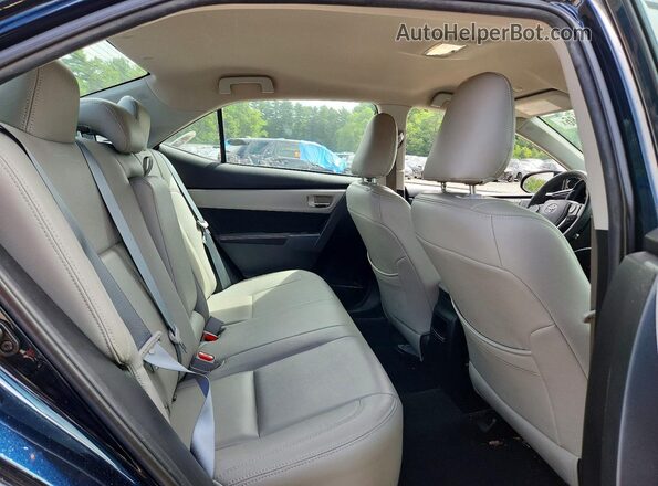 2T1BURHE2KC176946 2019 TOYOTA COROLLA Blue Вид задніх сидінь