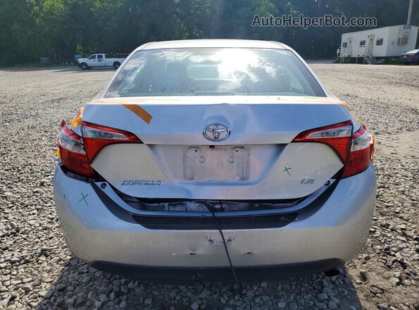 2T1BURHE3GC505046 2016 TOYOTA COROLLA Silver Rear view