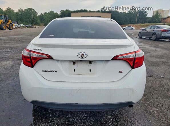 2T1BURHE3GC620794 2016 TOYOTA COROLLA White უკანა ხედი