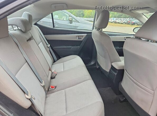 2T1BURHE3GC625672 2016 TOYOTA COROLLA Blue Вид задніх сидінь