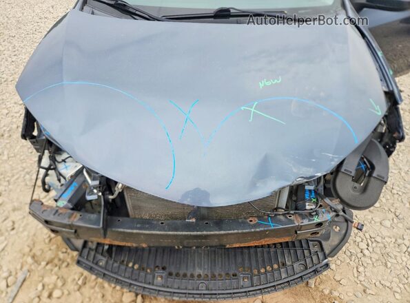 2T1BURHE3GC625672 2016 TOYOTA COROLLA Blue Вид задньої частини салону