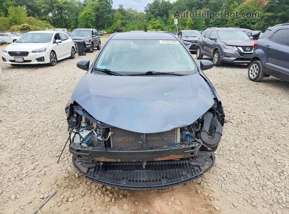 2T1BURHE3GC625672 2016 TOYOTA COROLLA Blue Вид спереду