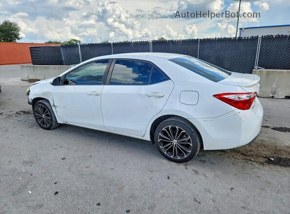 2T1BURHE3GC674242 2016 TOYOTA COROLLA Белый Задняя левая четверть