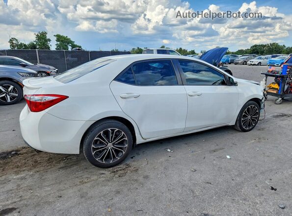 2T1BURHE3GC674242 2016 TOYOTA COROLLA Белый Задняя правая четверть