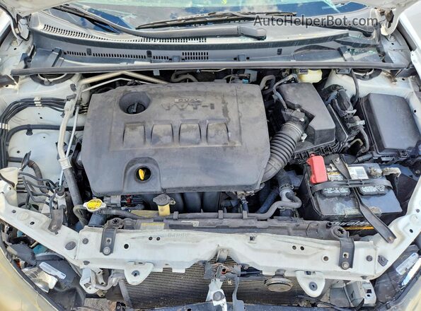 2T1BURHE3GC674242 2016 TOYOTA COROLLA Белый Вид задней части салона