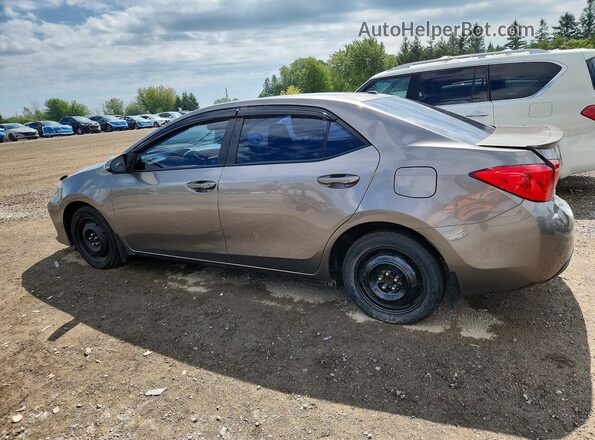 2T1BURHE3JC104362 2018 TOYOTA COROLLA Желто-коричневый Задняя левая четверть