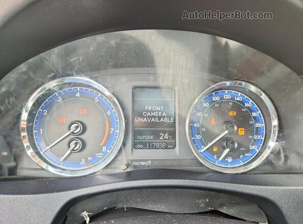 2T1BURHE3JC104362 2018 TOYOTA COROLLA Желто-коричневый Вид щитка приборов