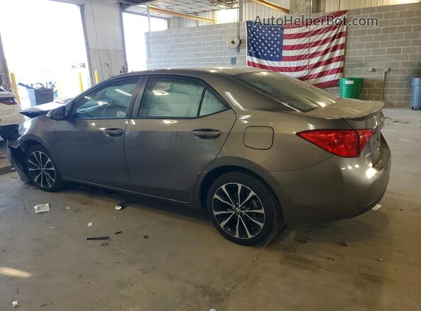 2T1BURHE3KC206696 2019 TOYOTA COROLLA Gray Задня ліва чверть